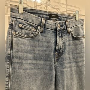 NWOT! 7 FOR ALL MANKIND KIMMIE STRAIGHT LEG JEANS SZ 27 $12 OBO